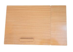 adjustable wooden & metal laptop table 6 height settings, premium quality | purely made in pakistan
